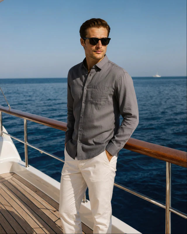 Cape Town – 100% Linen Shirt