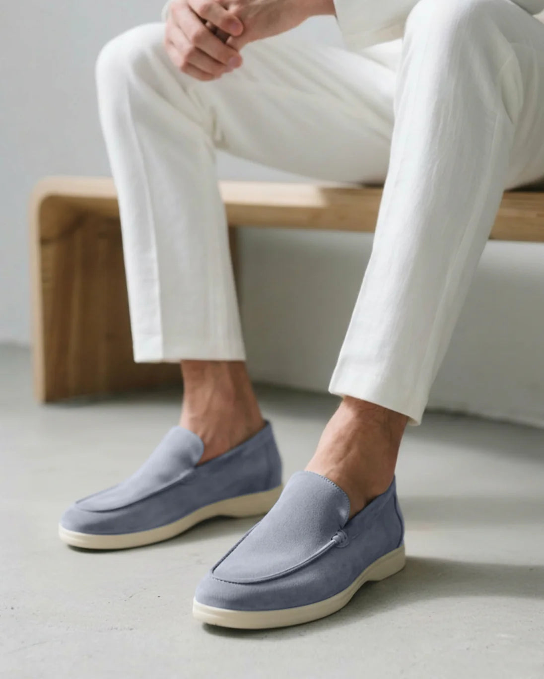 Old Money Premium Suede Loafers