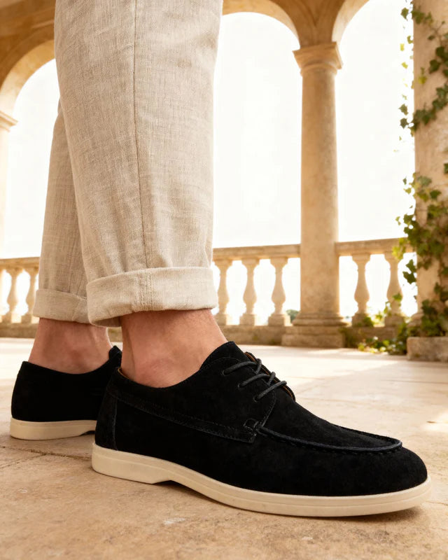 Old Money Suede Lace Shoes