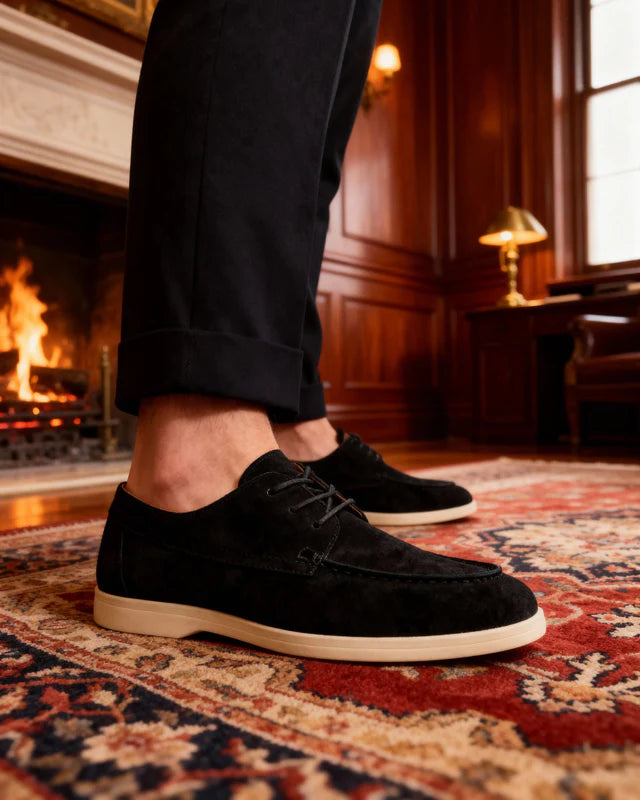 Old Money Suede Lace Shoes