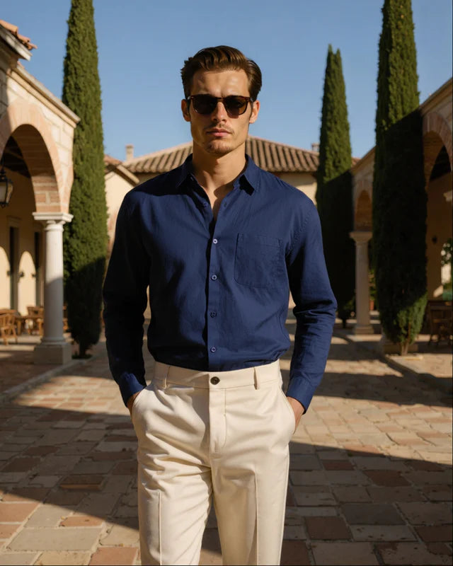 Cape Town – 100% Linen Shirt