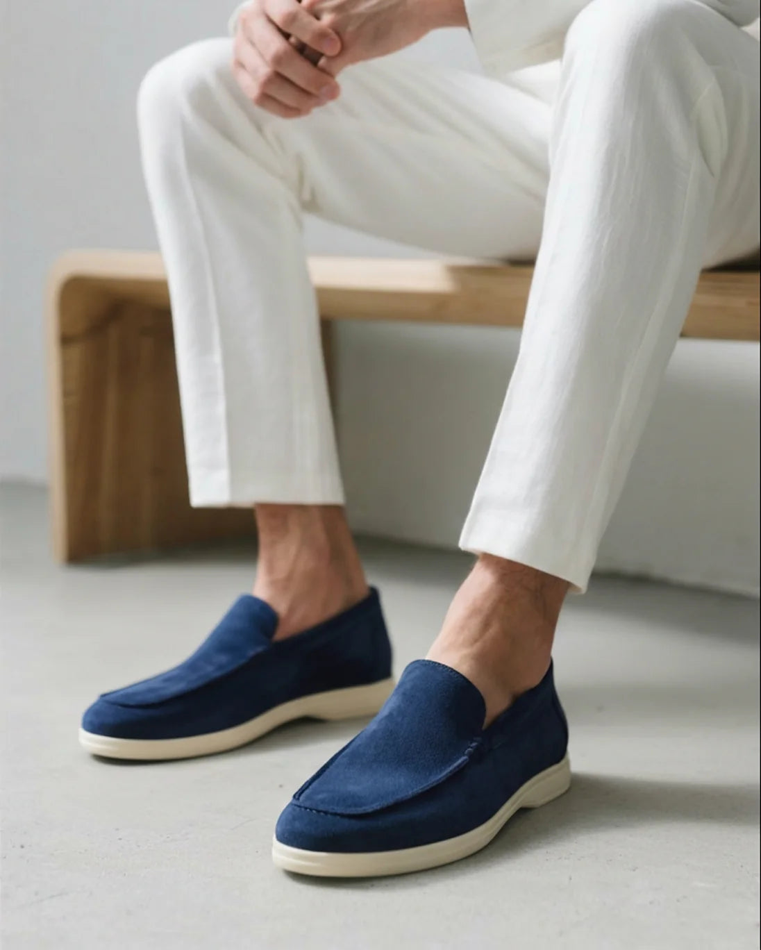 Old Money Premium Suede Loafers
