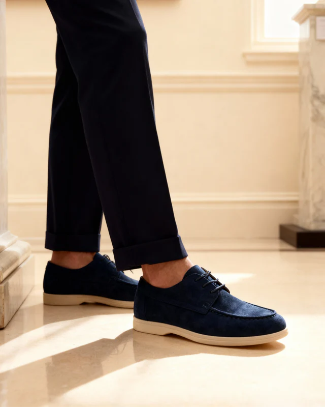 Old Money Suede Lace Shoes