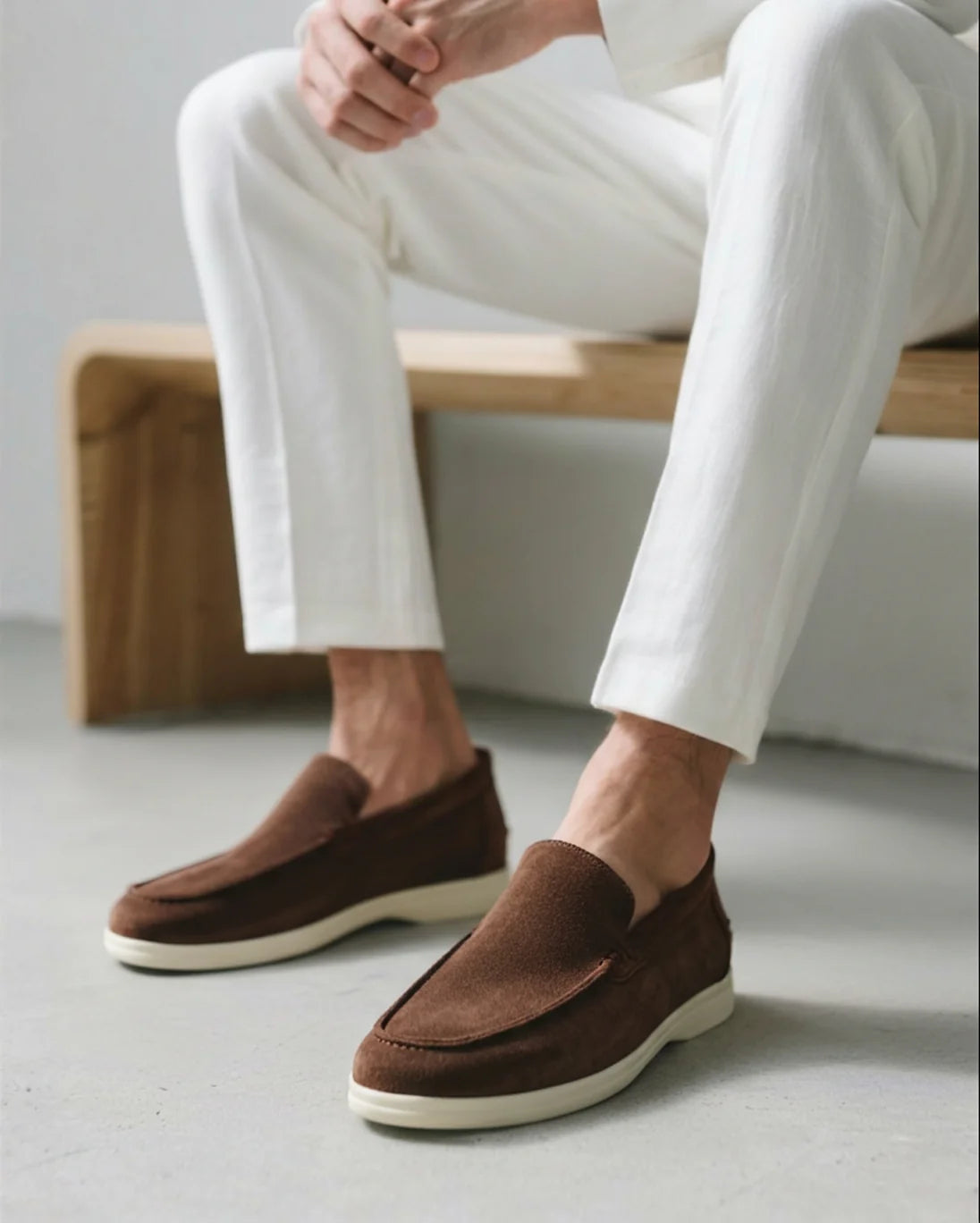 Old Money Premium Suede Loafers