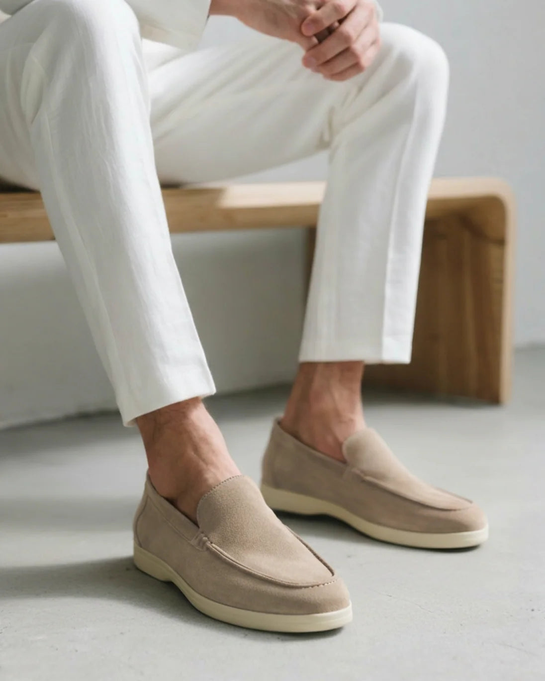 Old Money Premium Suede Loafers