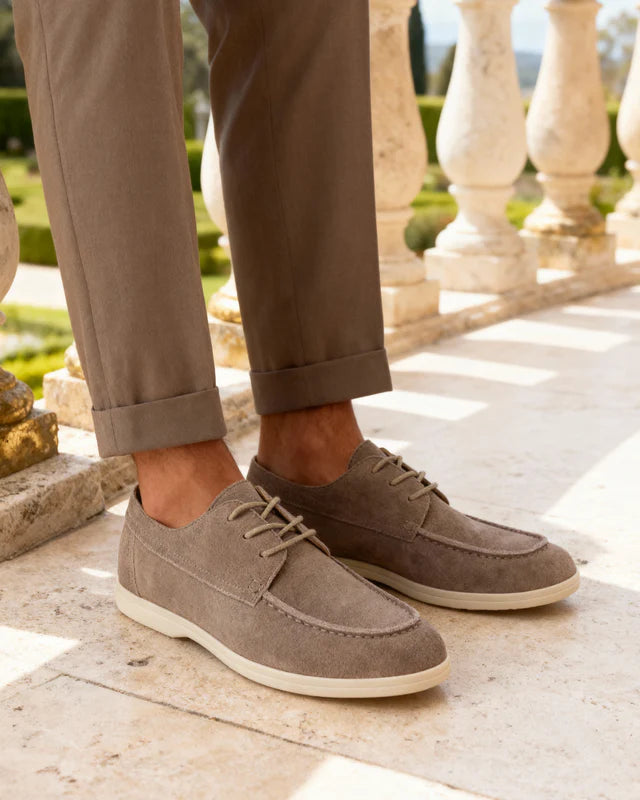 Old Money Suede Lace Shoes