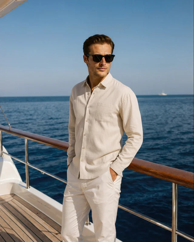 Cape Town – 100% Linen Shirt