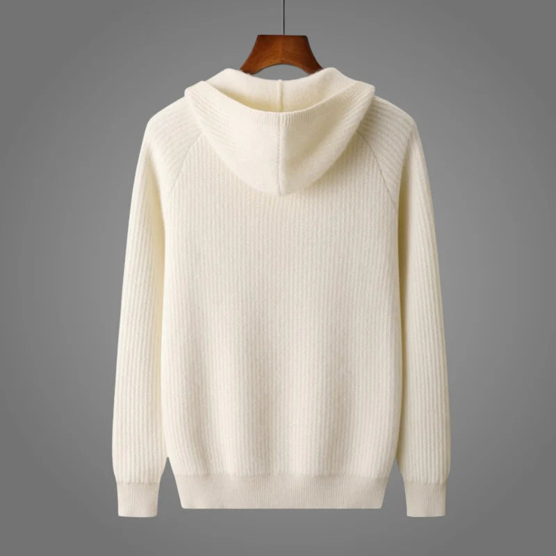 Lana Zip Hoodie – Premium Merino Wool