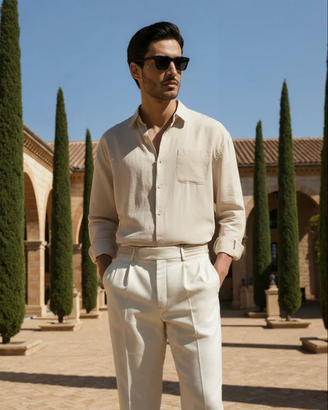 Cape Town – 100% Linen Shirt