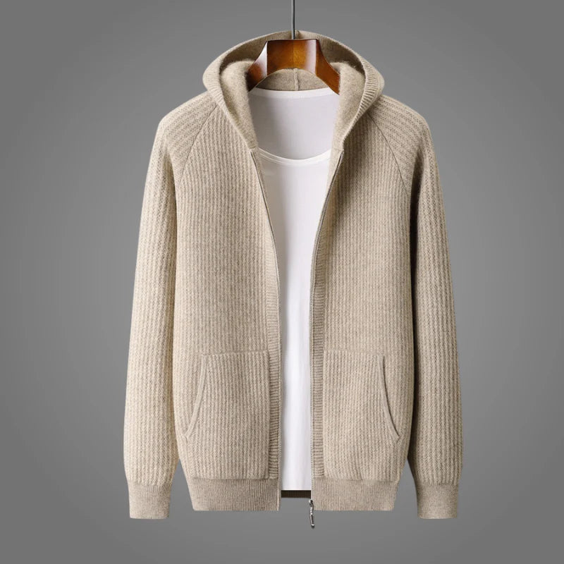 Lana Zip Hoodie – Premium Merino Wool