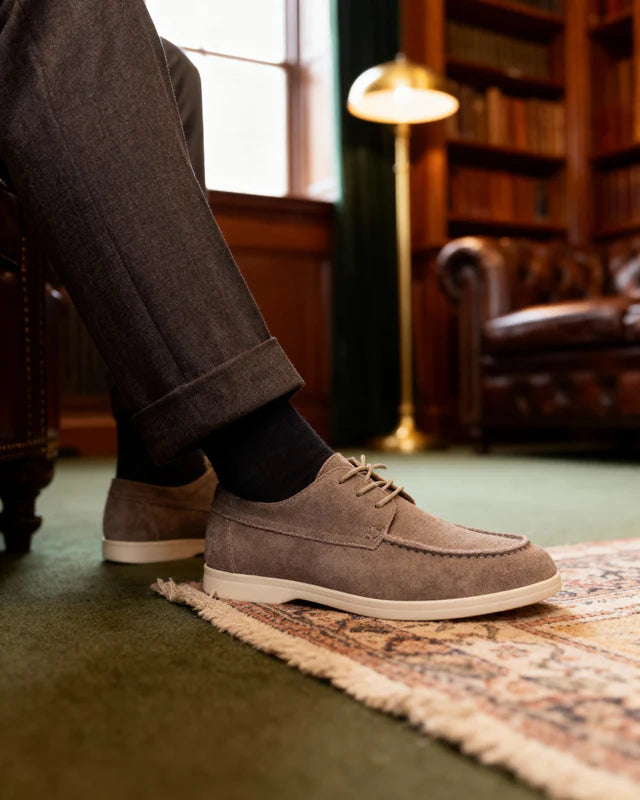 Old Money Suede Lace Shoes