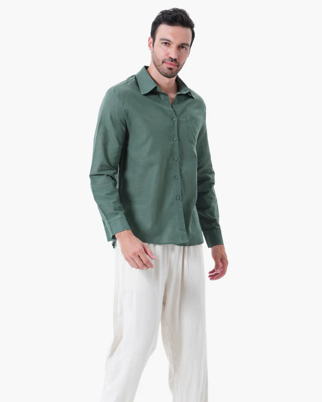 Old Money Linen Set (Longsleeve)