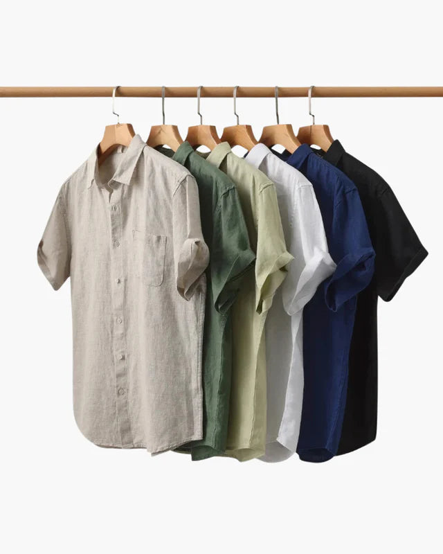 Cape Town - Linen Shirt (Shorts Sleeve)