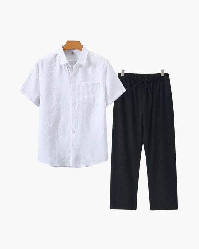 Old Money Linen Set (Shortsleeve)