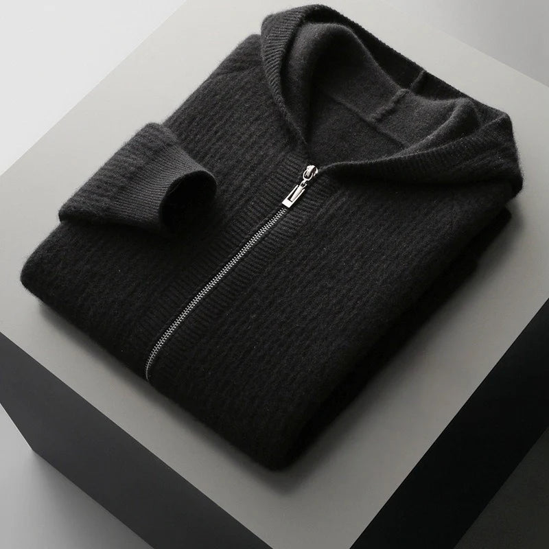 Lana Zip Hoodie – Premium Merino Wool