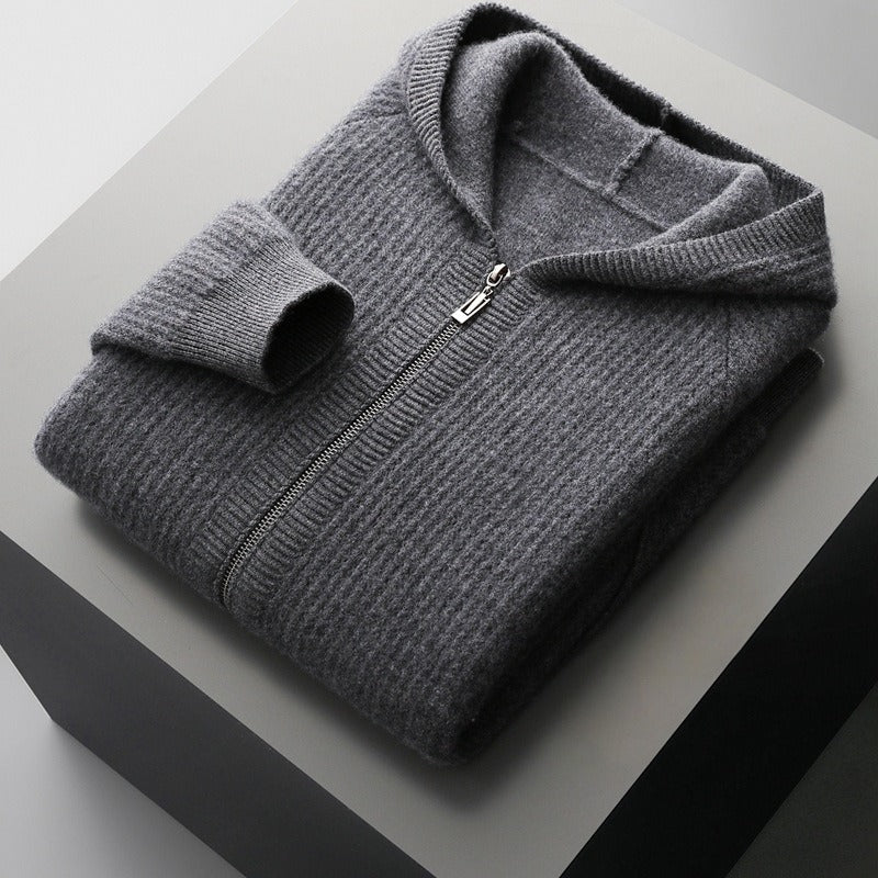 Lana Zip Hoodie – Premium Merino Wool