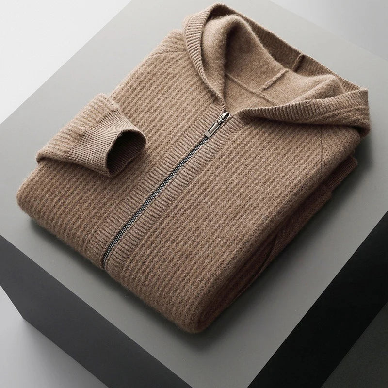 Lana Zip Hoodie – Premium Merino Wool